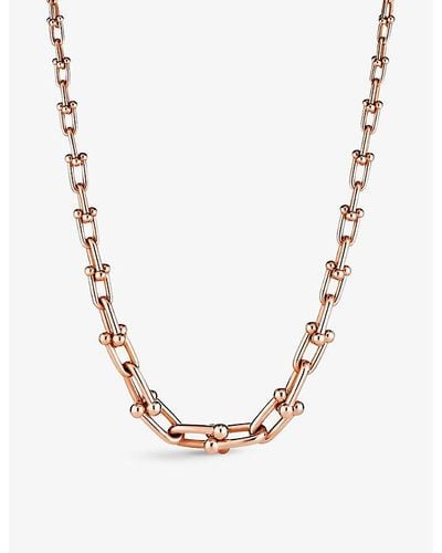 Tiffany & Co. Tiffany Hardwear 18ct Rose-gold Necklace - Metallic