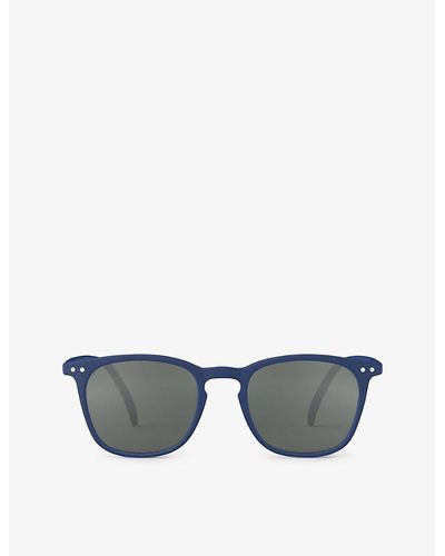 Izipizi #e Square-frame Polycarbonate Sunglasses - Grey