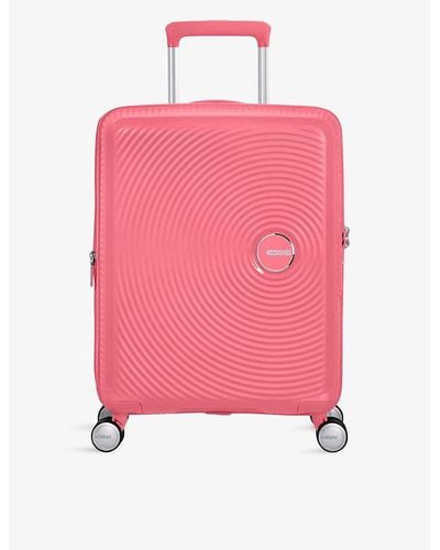 American Tourister Starvibe Expandable Four-wheel Suitcase 55cm - Pink