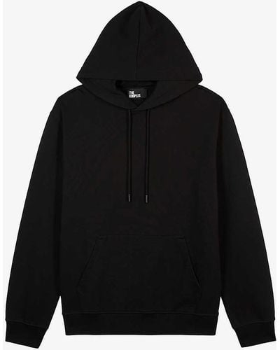 The Kooples Skull-embroidered Cotton Hoody - Black