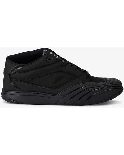 Givenchy Skate Branded Mesh Low-top Trainers - Black