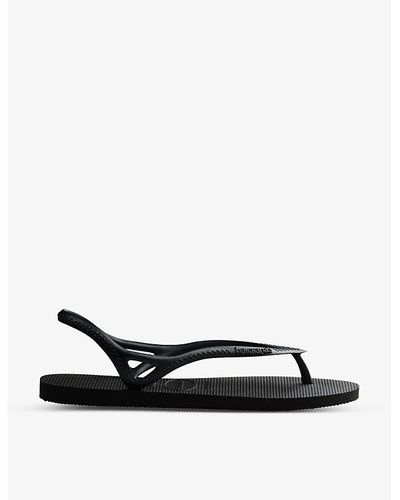 Havaianas Sunny Ii Slingback Rubber Sandals - White