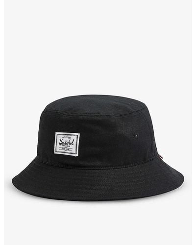 Herschel Supply Co. Norman Cotton-canvas Bucket Hat - Black