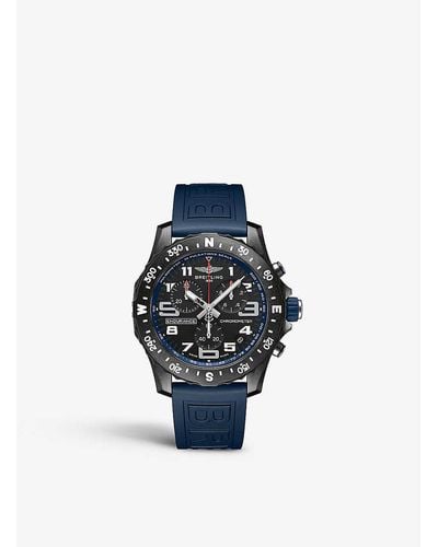 Breitling X82310d51b1s1 Endurance Pro Breitlight® And Rubber Quartz Watch - Blue