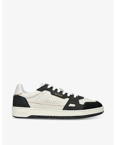 Axel Arigato Dice Lo Suede And Recycled Polyester Low-top Trainers - White