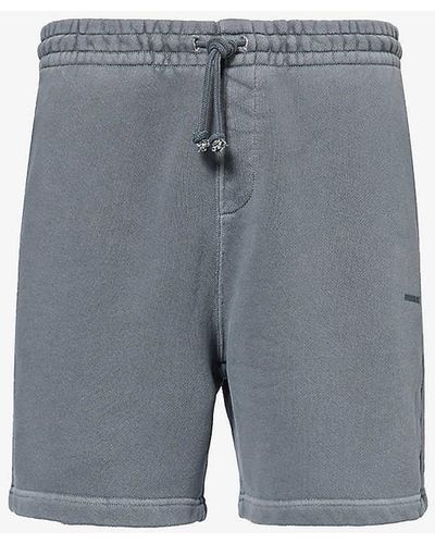 GYMSHARK Everywear Comfort Logo-embossed Cotton-jersey Shorts X - Grey