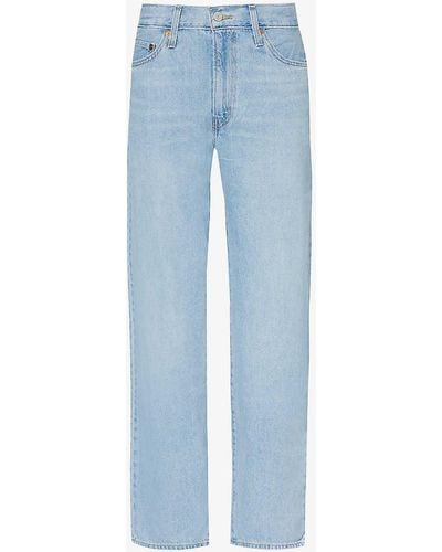 Levi's baggy Dad Straight-leg Mid-rise Jeans - Blue