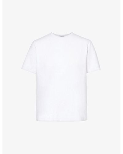 GOOD AMERICAN Heritage Regular-fit Cotton-jersey T-shirt - White