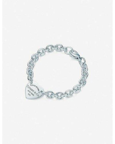 Tiffany & Co. Return To Tiffany Medium Sterling- Bracelet - Blue