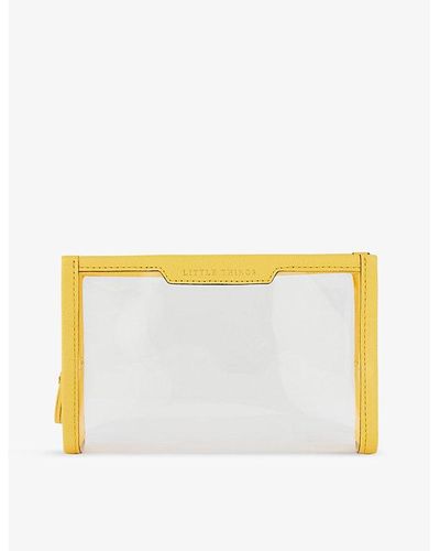 Anya Hindmarch Little Things Embossed Woven Pouch - Multicolor