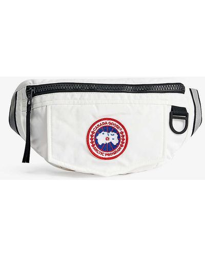 Canada Goose Brand-patch Adjustable Shell Belt Bag - White
