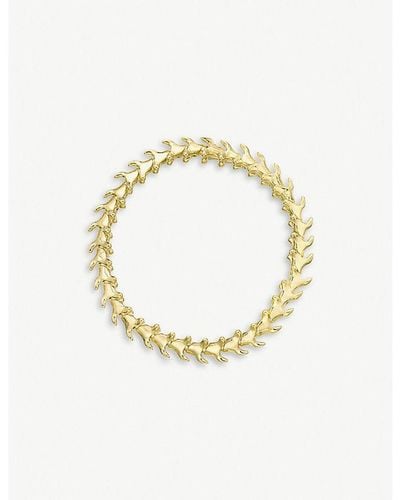 Shaun Leane Serpent Trace Yellow-gold Vermeil Bracelet - Metallic