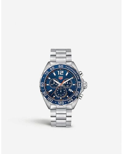 Tag Heuer Caz1014ba0842 Formula 1 Stainless Steel Watch - Blue