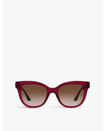 Versace Ve4394 Cat-eye Acetate Sunglasses - Red