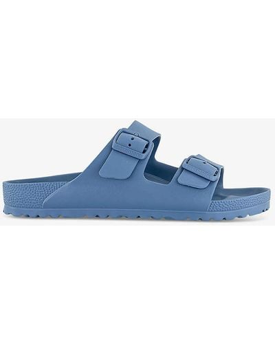 Birkenstock Arizona Two-strap Rubber Sandals - Blue
