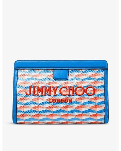 Jimmy Choo 'avenue' Handbag, - Blue