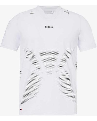 Coperni Puma X Relaxed-fit Stretch-jersey T-shirt - White