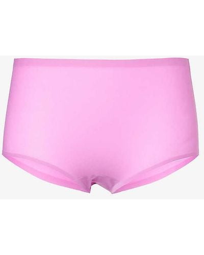 Chantelle Soft Stretch High-rise Stretch-woven Briefs - Pink