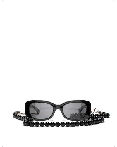 Chanel Rectangle Sunglasses-5435 | Mengotti Couture®