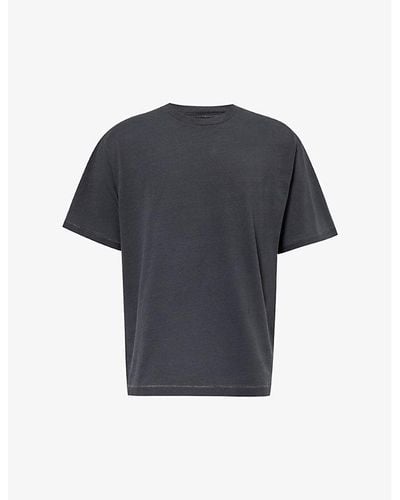 GYMSHARK Everywear Comfort Logo-embossed Cotton-jersey T-shirt - Blue