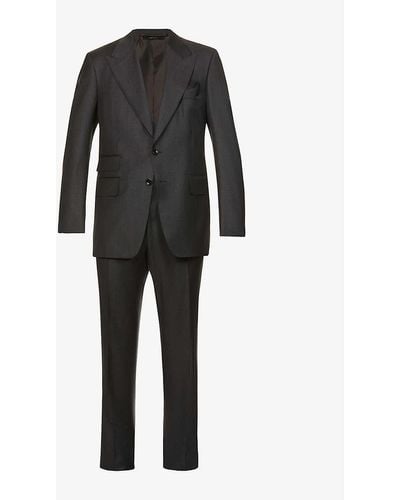 Tom Ford Shelton Regular-fit Wool Suit - Multicolour