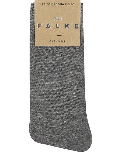 FALKE Cashmere-blend Ankle Socks - Grey