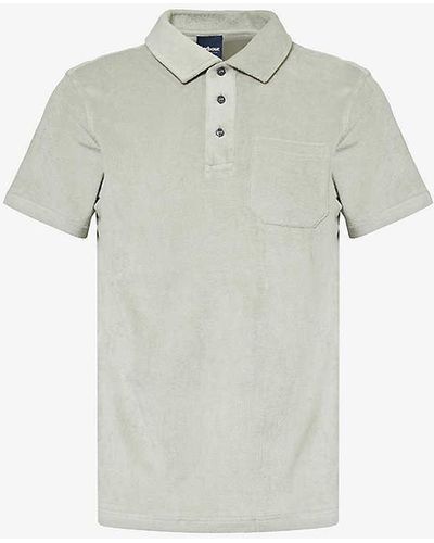 Barbour Towelling Cotton Polo Shirt - Multicolour