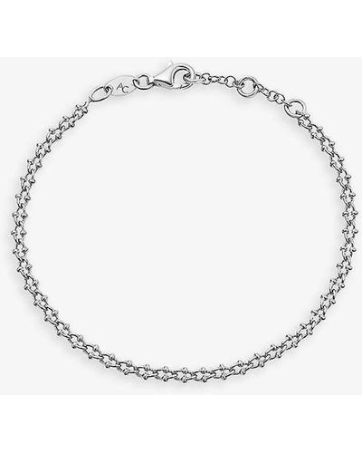 Astley Clarke Aurora Sterling-silver Chain Bracelet - Multicolour