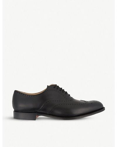 Church's Black Berlin Oxford Shoes