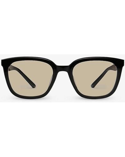 Gentle Monster Pino 01 Square-frame Acetate Sunglasses - Brown