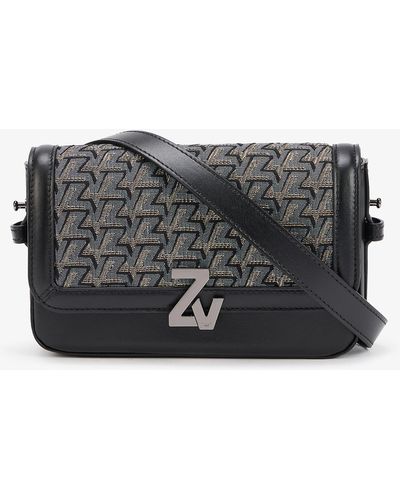 Zadig & Voltaire Multi Milla Deluxe Crossbody Leather Suede  Women's Bag