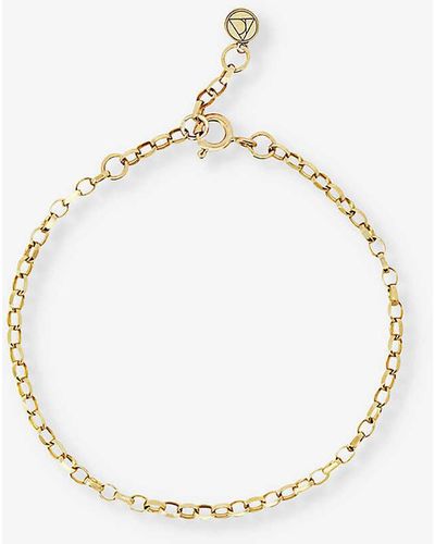 The Alkemistry Nude Shimmer 18ct Yellow-gold Chain Bracelet - Metallic