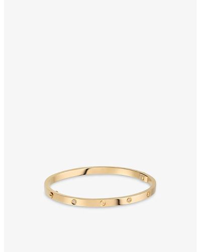 Elmwoods Auctions | CARTIER, A LOVE BANGLE in 18ct yellow gold, the ov