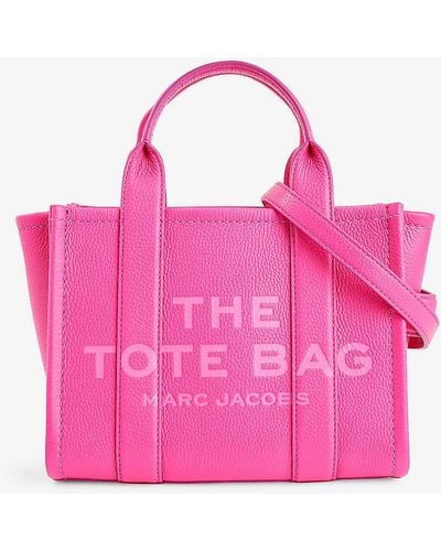 Marc Jacobs The Small Tote Leather Tote Bag - Pink