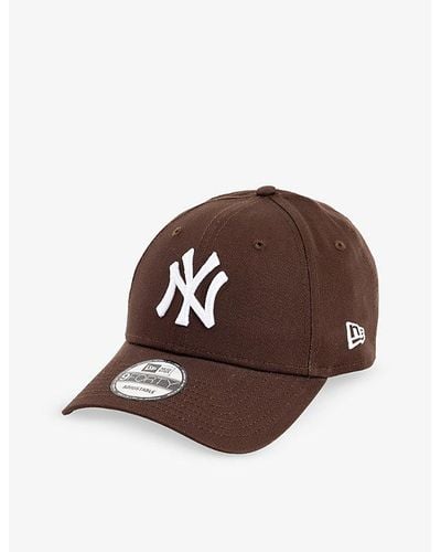 KTZ 9forty New York Yankees Cotton Cap - Brown