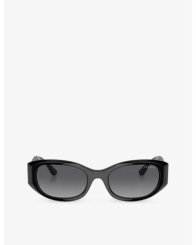 Vogue Vo5525s Pillow-frame Nylon Sunglasses - Black