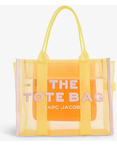 Marc Jacobs The Tote Large Mesh Tote Bag - Orange
