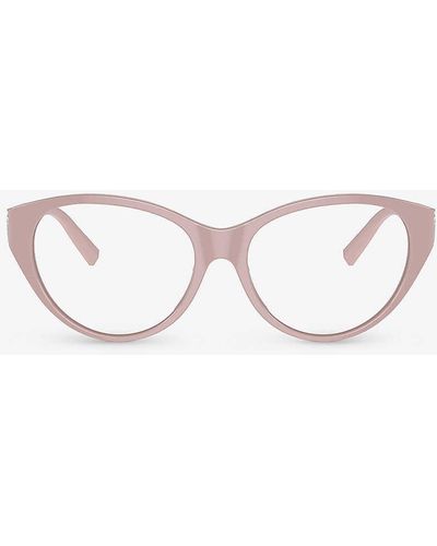 Tiffany & Co. Tf2244 Phantos-frame Acetate Optical Glasses - Natural