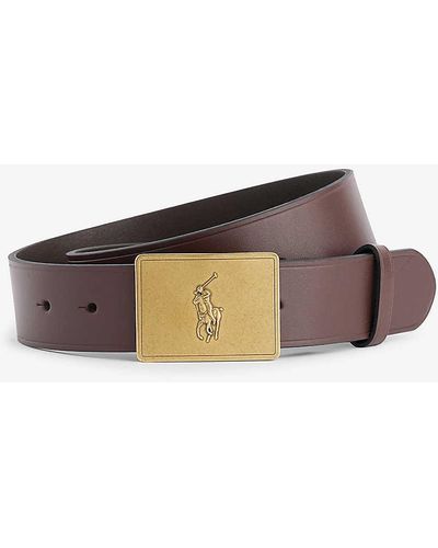 Polo Ralph Lauren Leather Belt - Brown