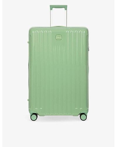 Bric's Positano Four-wheel Shell Suitcase 82cm - Green