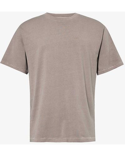 GYMSHARK Everywear Comfort Logo-embossed Cotton-jersey T-shirt X - Grey