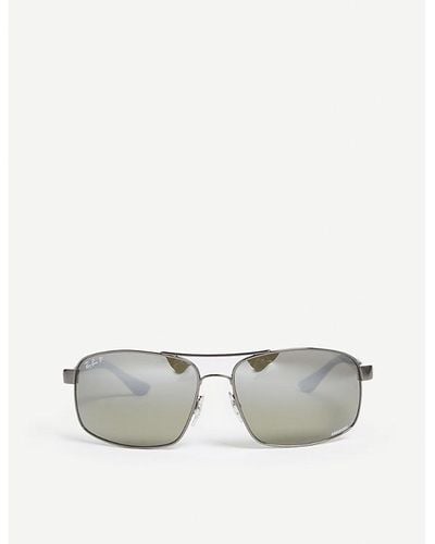 Ray-Ban Rb3604ch Chromance Square-frame Sunglasses - Grey