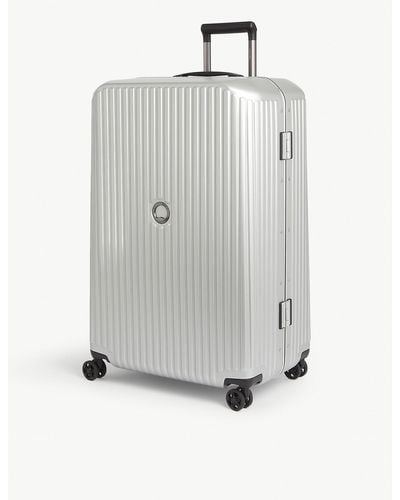Delsey Securitime Zip Four-wheel Expandable Suitcase 77cm - Metallic