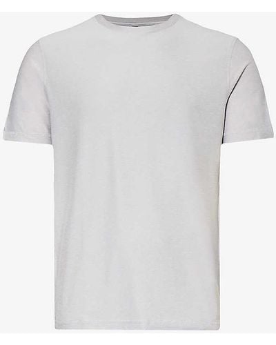 Vuori Strato Tech Brand-patch Stretch-jersey T-shirt Xx - White