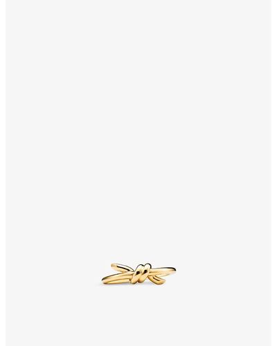 Tiffany & Co. Tiffany Knot 18ct Yellow- Ring - White