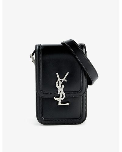 Niki leather crossbody bag Saint Laurent Black in Leather - 20712905