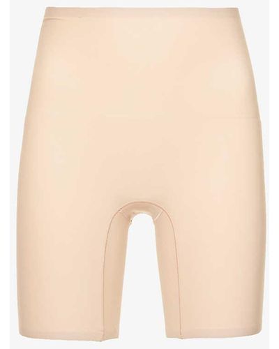 Chantelle Soft Stretch High-rise Stretch-woven Shorts - Natural