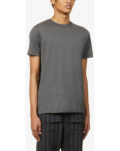 Sunspel Classic Cotton-jersey T-shirt Xx - Grey