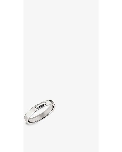 Chaumet Liens Évidence Platinum Wedding Band - White