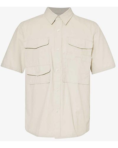 Barbour Safari Patch-pocket Regular-fit Shell Shirt X - White